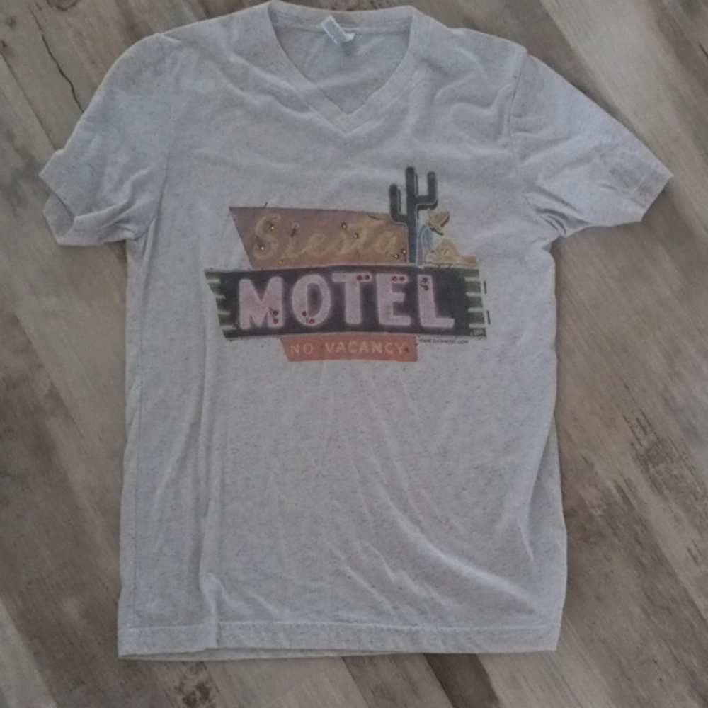 Canvas t-shirt size M.